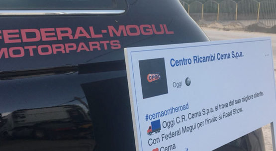 Road Show? Cema c’è al fianco dei suoi migliori Partner.